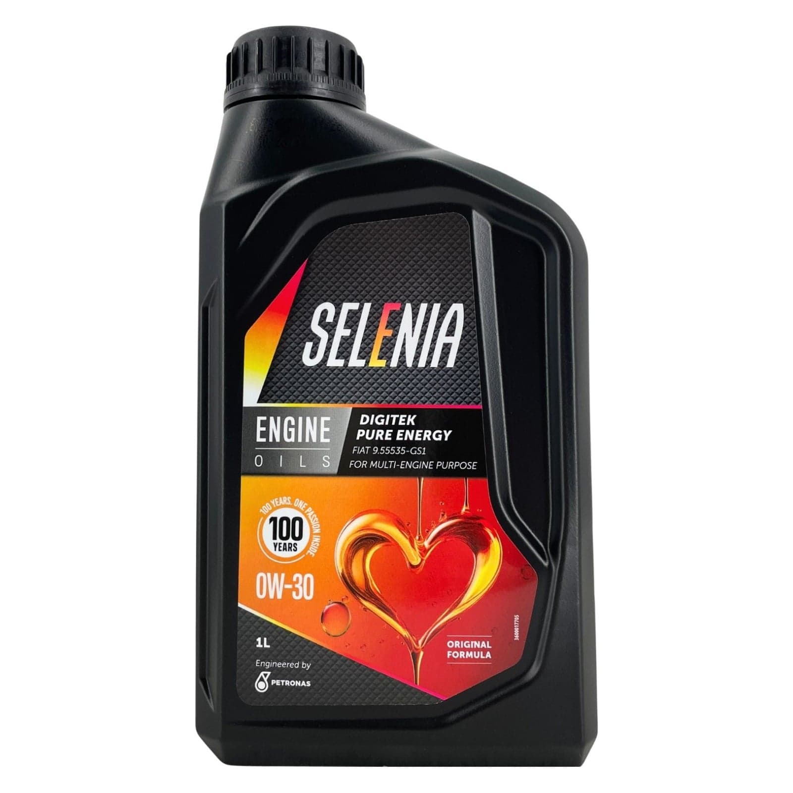 Olio Selenia Digitek Pure Energy 0W30 1L Per Motori Fiat TwinAir e Euro 6