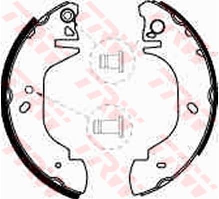 Trw Gan. Freno Ford Transit Box (E_ _) 2.0 I (Eal, Ea Gs8539