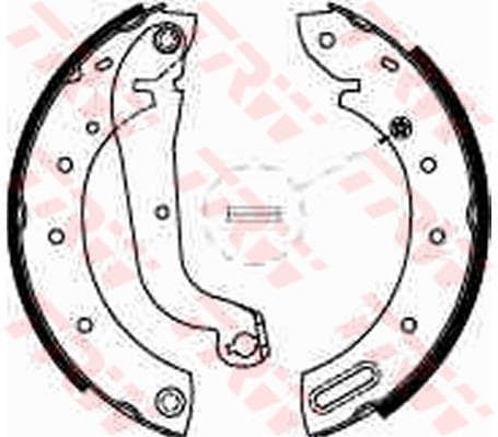 Trw Gan. Freno Nissan Terrano Ii (R20) 2.4 Gs8625