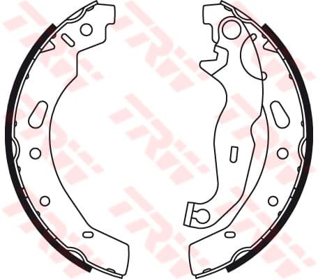 Trw Ganasce Mazda 2 1.3/1.5/1.4D/1.6D 07/07> Gs8787