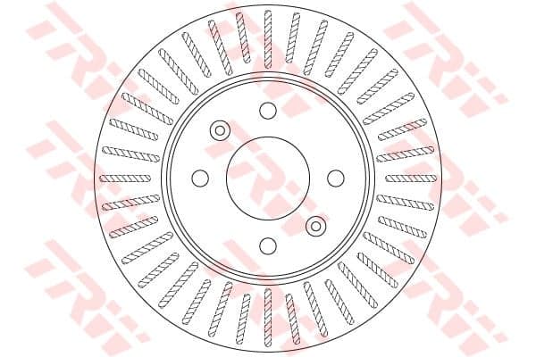 Trw Disco Freno Hyundai Lantra Ii (J-2) 2.0 16V 1996 2 Df6198