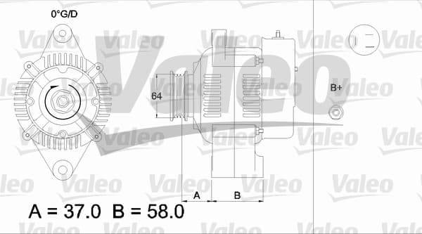 Valeo Fn Audi A5 06-2007 Sx 43652