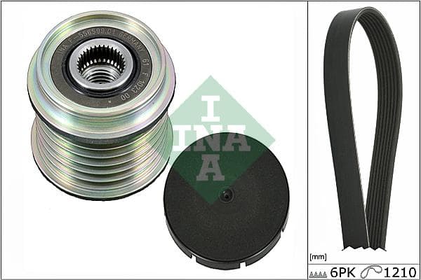 Ina Kit Cinghie Poly-V Renault Clio Ii (Bb0/1/2_, Cb0/ 529002110