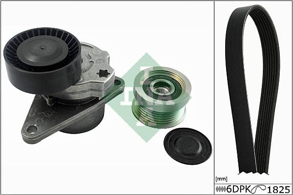 Ina Kit Cinghie Poly-V Volvo Xc70 Cross Country 2.4 T 529003210