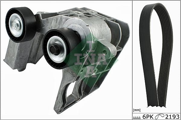 Ina Kit Cinghie Poly-V Ford Ka (Rb_) 1.3 I (09.1996 -> 529006710