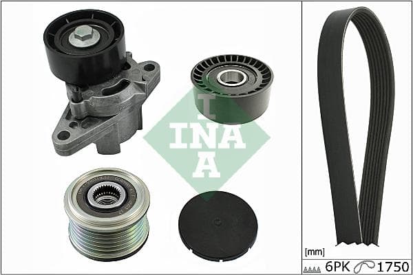 Ina Kit Cinghie Poly-V Renault Clio Ii (Bb0/1/2_, Cb0/ 529006810