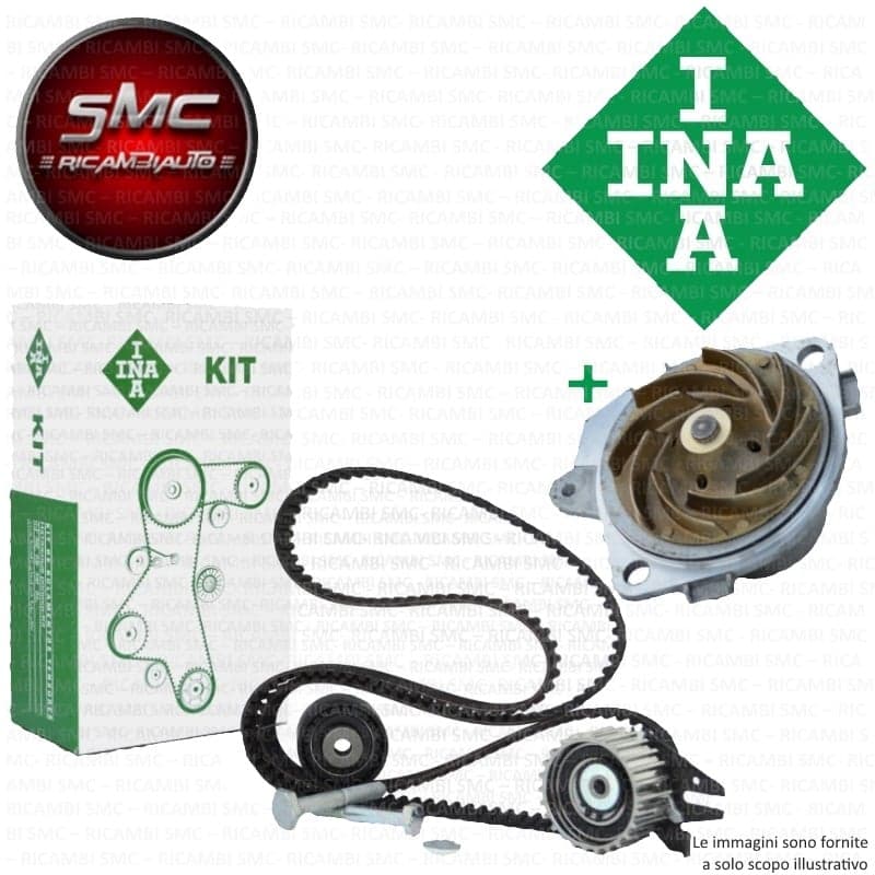 Ina Kit Tendicinghia Con Pompa Acqua Vw - Golf Vi (5K1 530050330