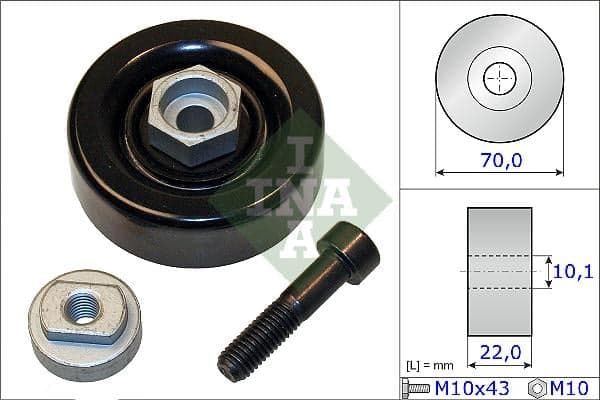 Ina Rullo Tenditore, Cinghia Poly-V Chevrolet Aveo Sch 531086410