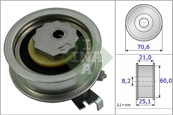 Ina Rullo Tenditore, Cinghia Dentata Seat Mii (Kf1_) 1 531088210