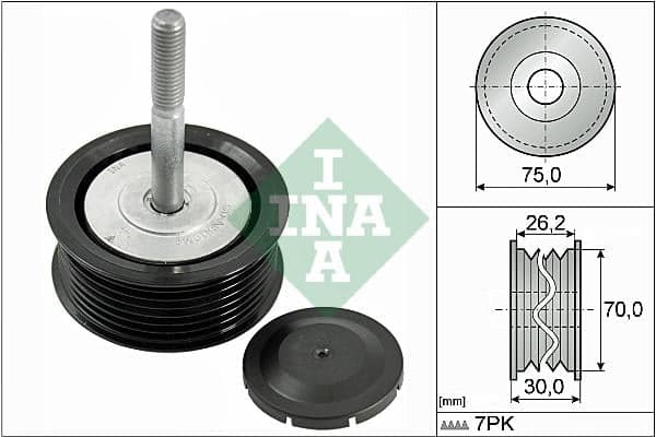 Ina Galoppino/Guidacinghia, Cinghia Poly-V Porsche Pan 532079210
