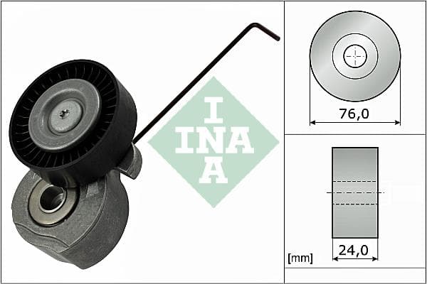 Ina Braccio Tenditore, Cinghia Poly-V Landrover Freela 534032410