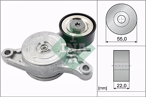 Ina Braccio Tenditore, Cinghia Poly-V Mini Mini Clubma 534042010