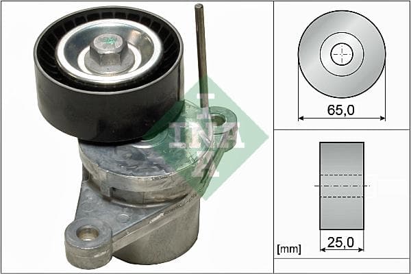 Ina Braccio Tenditore, Cinghia Poly-V Citroen C3 Ii 1. 534042710