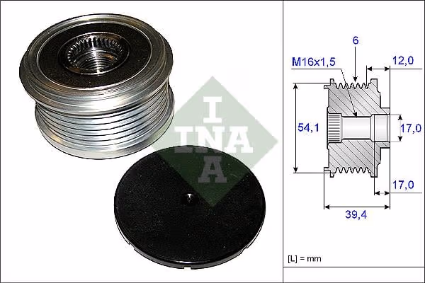Ina Ruote Libere Alternatore (Oap) 535009010