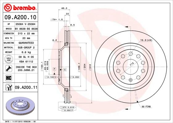 BREM09A20011