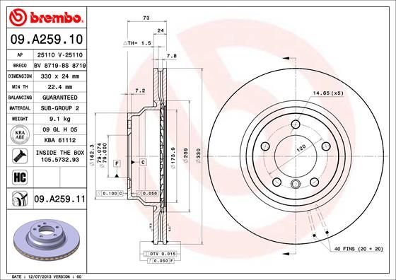 BREM09A25911