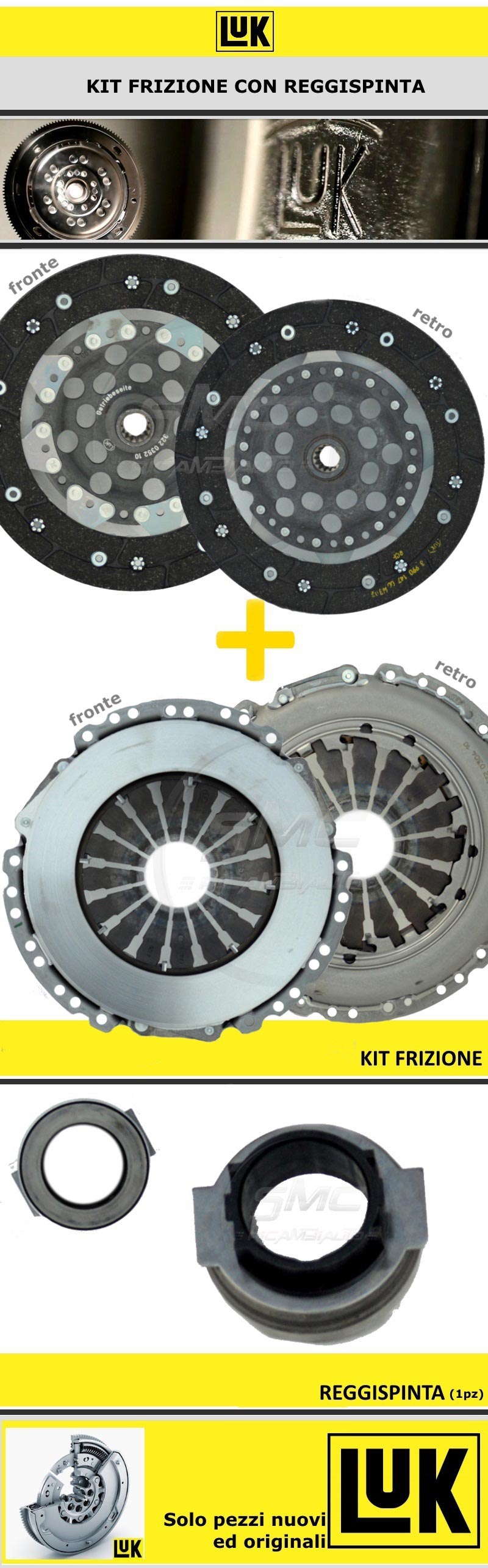 Kit frizione con cuscinetto meccanico LuK 622307200 SUZUKI
