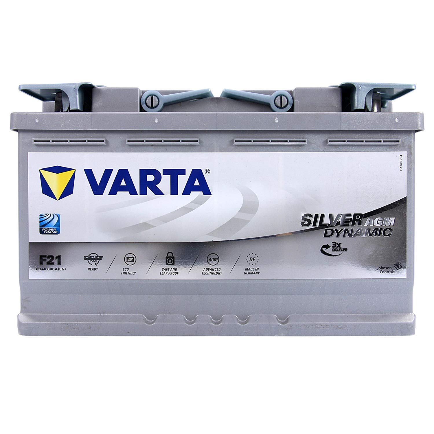 Batteria Auto Varta AGM Start&Stop 80Ah 800A - Ricambi auto SMC