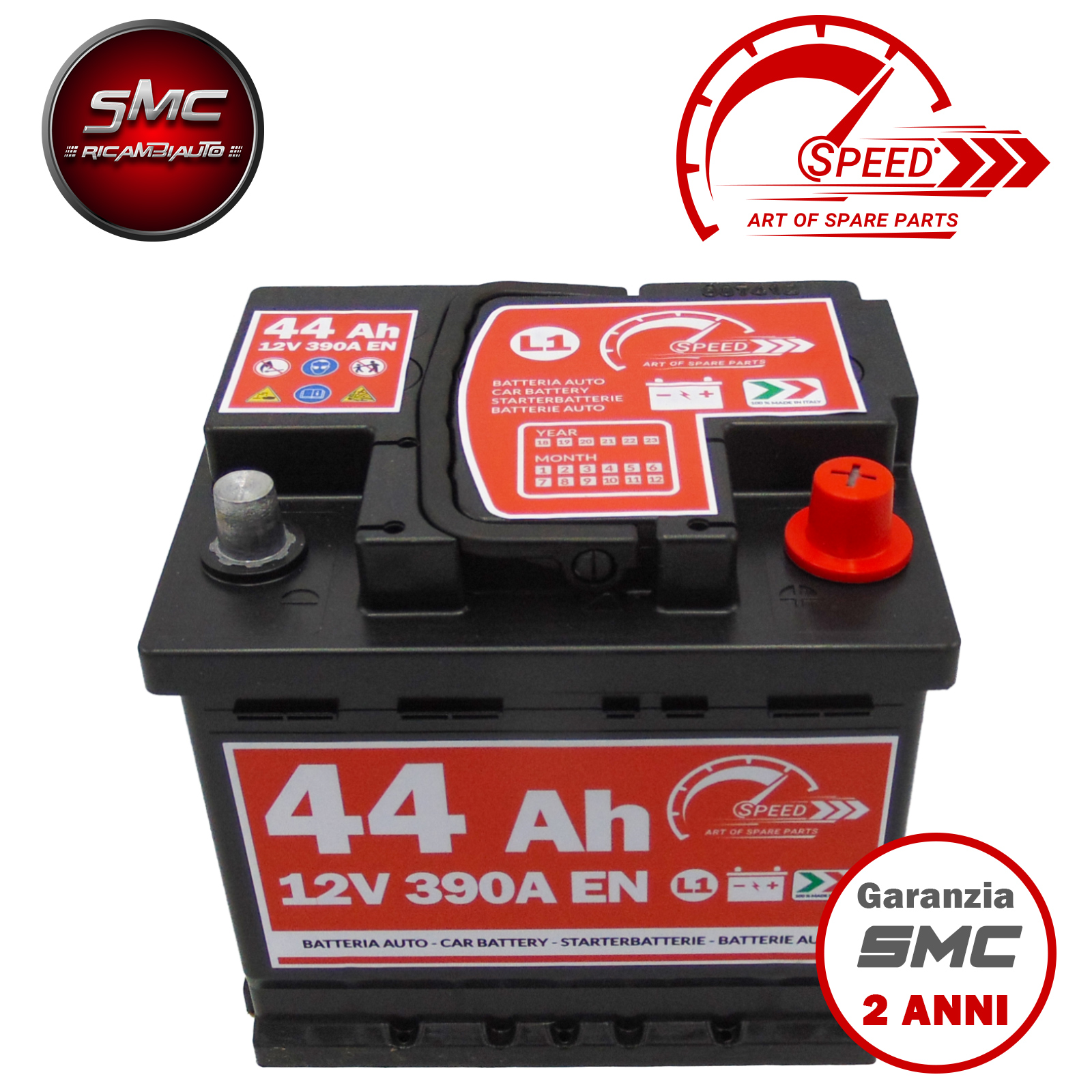 UniEnergy Autobatterie 38 Ah