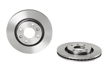 BREMBO Dischi Freno Set Pastiglie c9jys ANTERIORE PER PEUGEOT 307 SW HDI CITROËN c4 