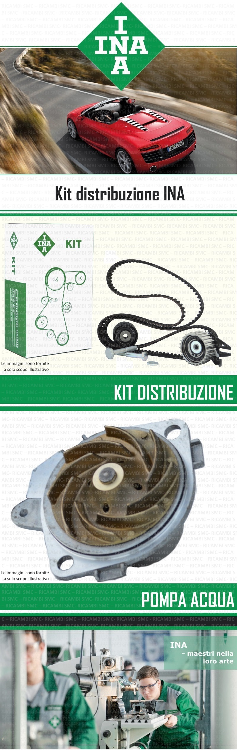 Refrigerante De Motor INA 530 0622 30 - Compatible Con Fiat, Alfa Romeo Y Otros Modelos