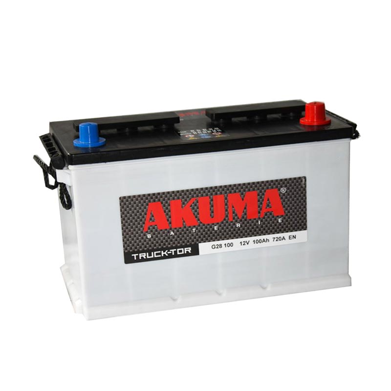 Akuma BATTERIA CAMION AKUMA = FIAMM 100 AH 12V 720A EN ORIGINALE NUOVA 