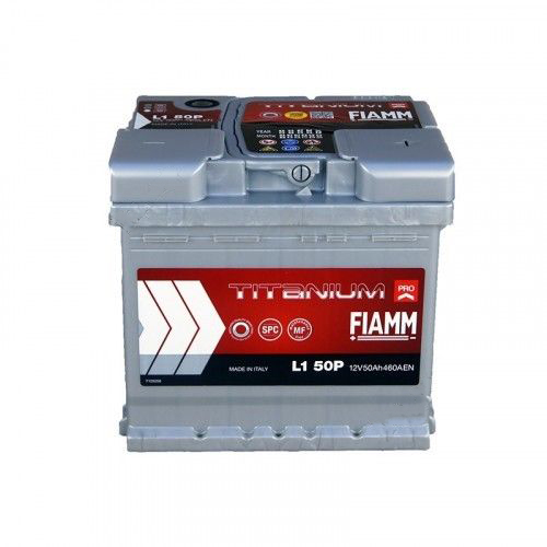 Batteria auto FIAMM 12V 50Ah 460A - Ricambi auto SMC