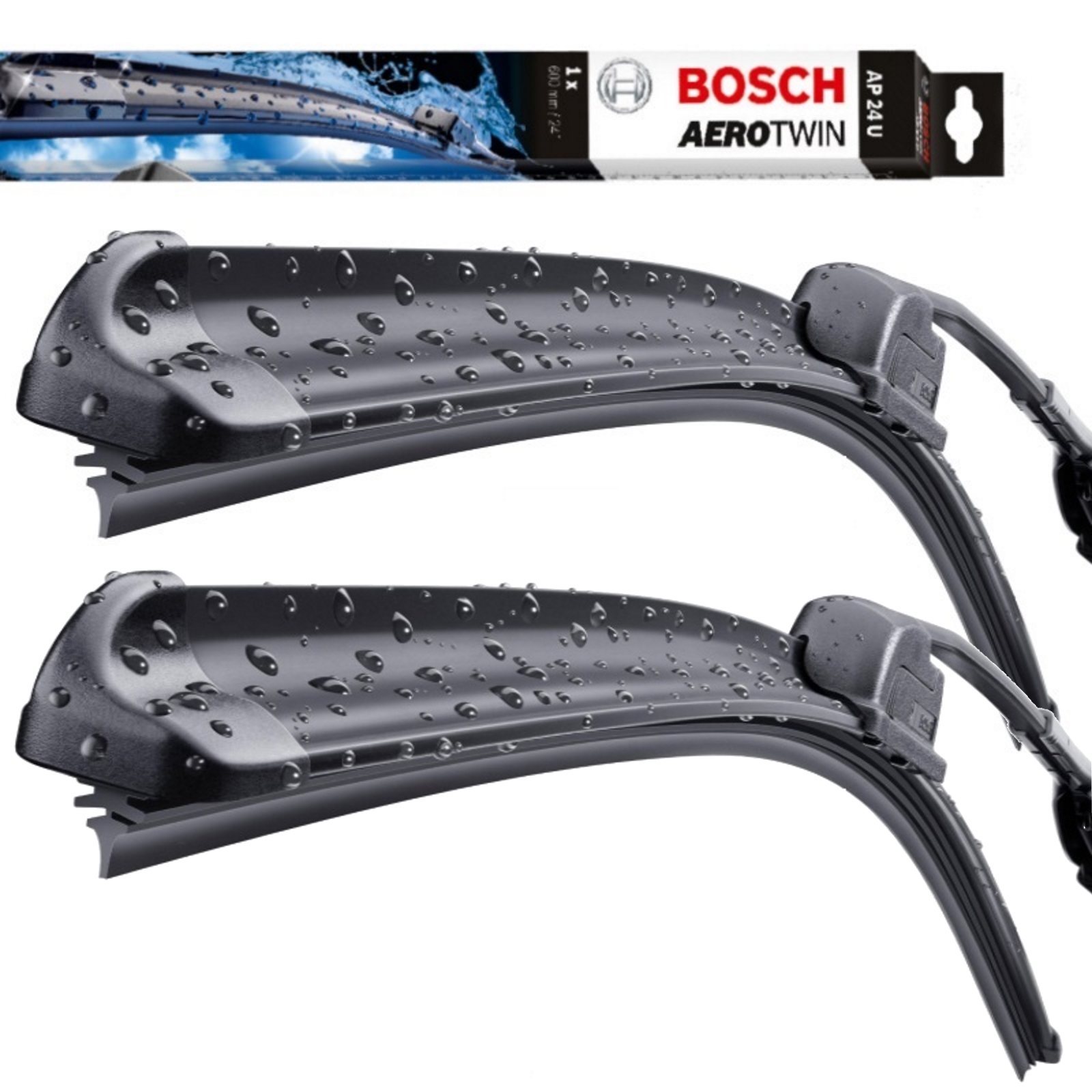 KIT 2 COPPIA SPAZZOLE TERGICRISTALLI ANTERIORI ALFA ROMEO 147 GT  550 410mm