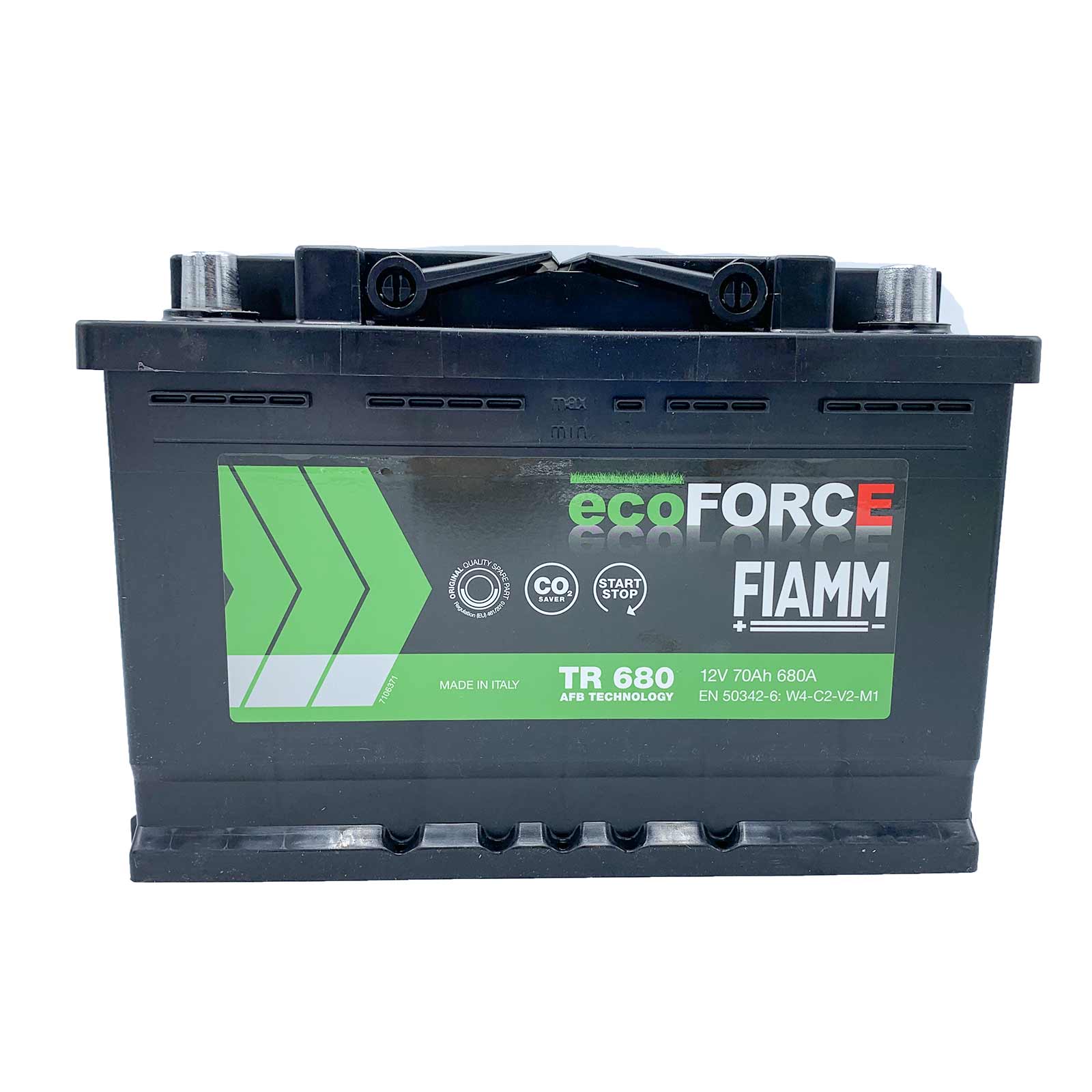 Batteria Start-Stop Fiamm Tr680 70Ah 680A - Ricambi auto SMC