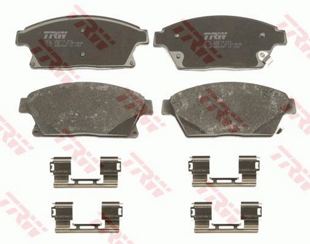 KIT PASTIGLIE FRENO ANTERIORE TRW OPEL ASTRA GTC J 2.0 CDTI KW:121 2011/> GDB1847